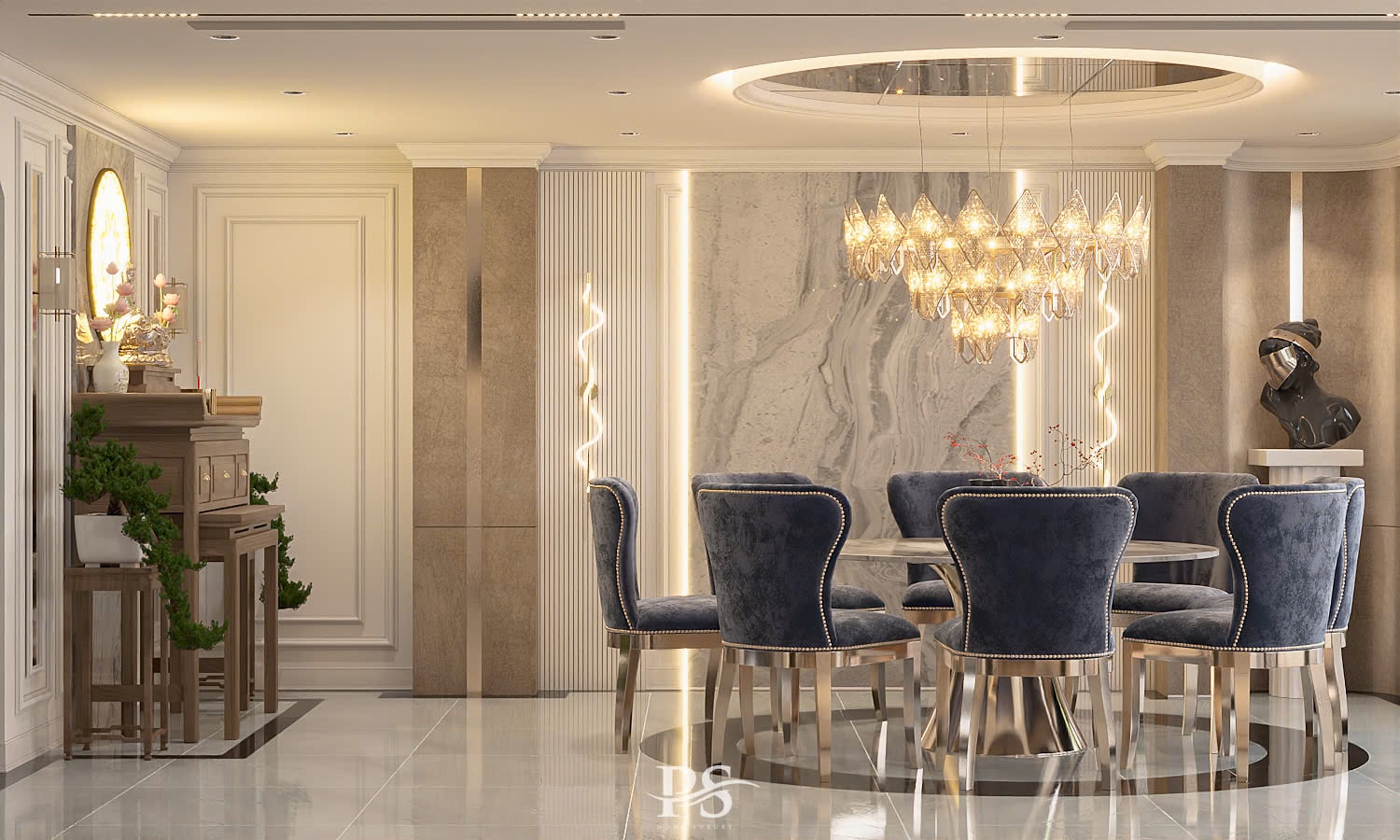 thiết kế nội thất biệt thự 