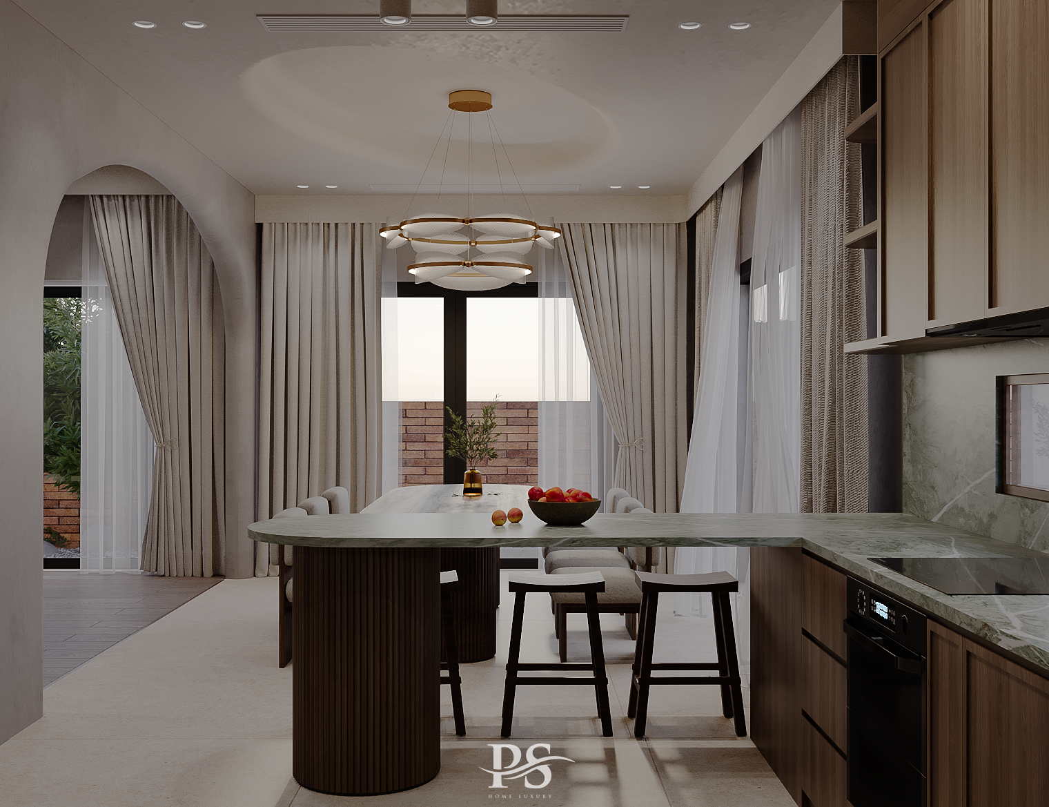 thiết kế nội thất biệt thự độc đáo