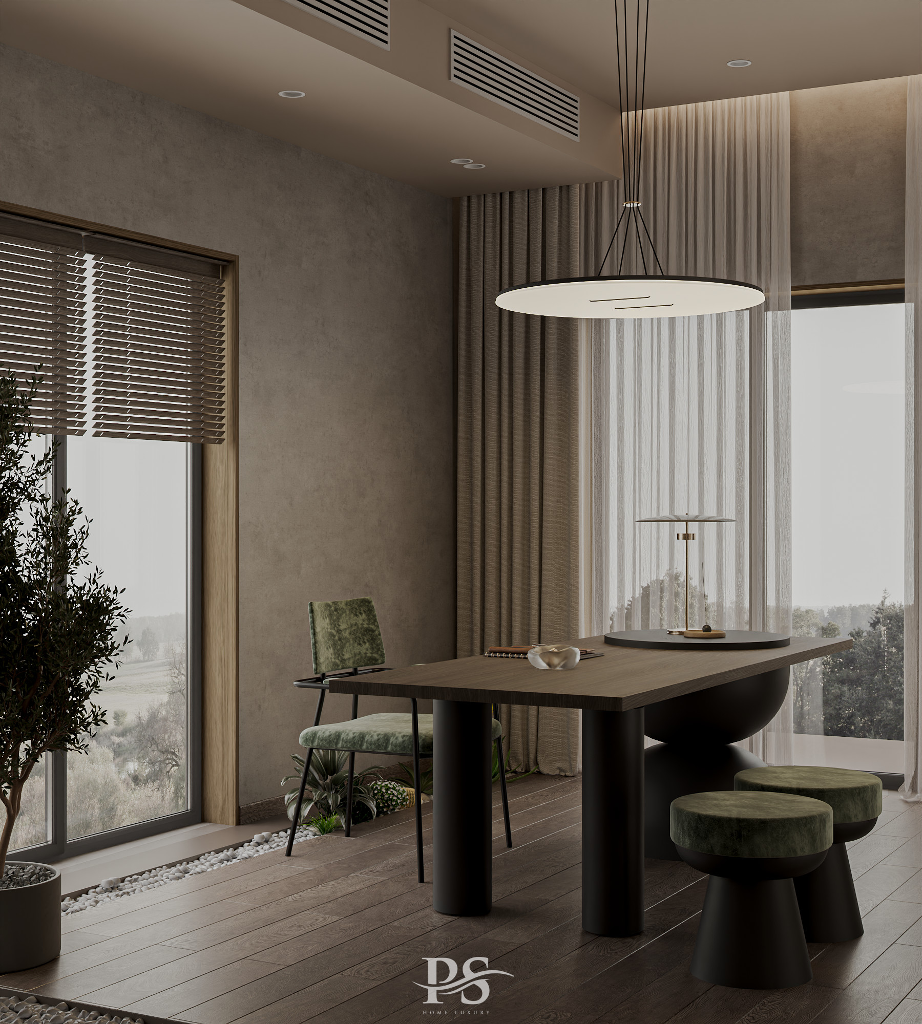 thiết kế nội thất nhà phố sang trọng