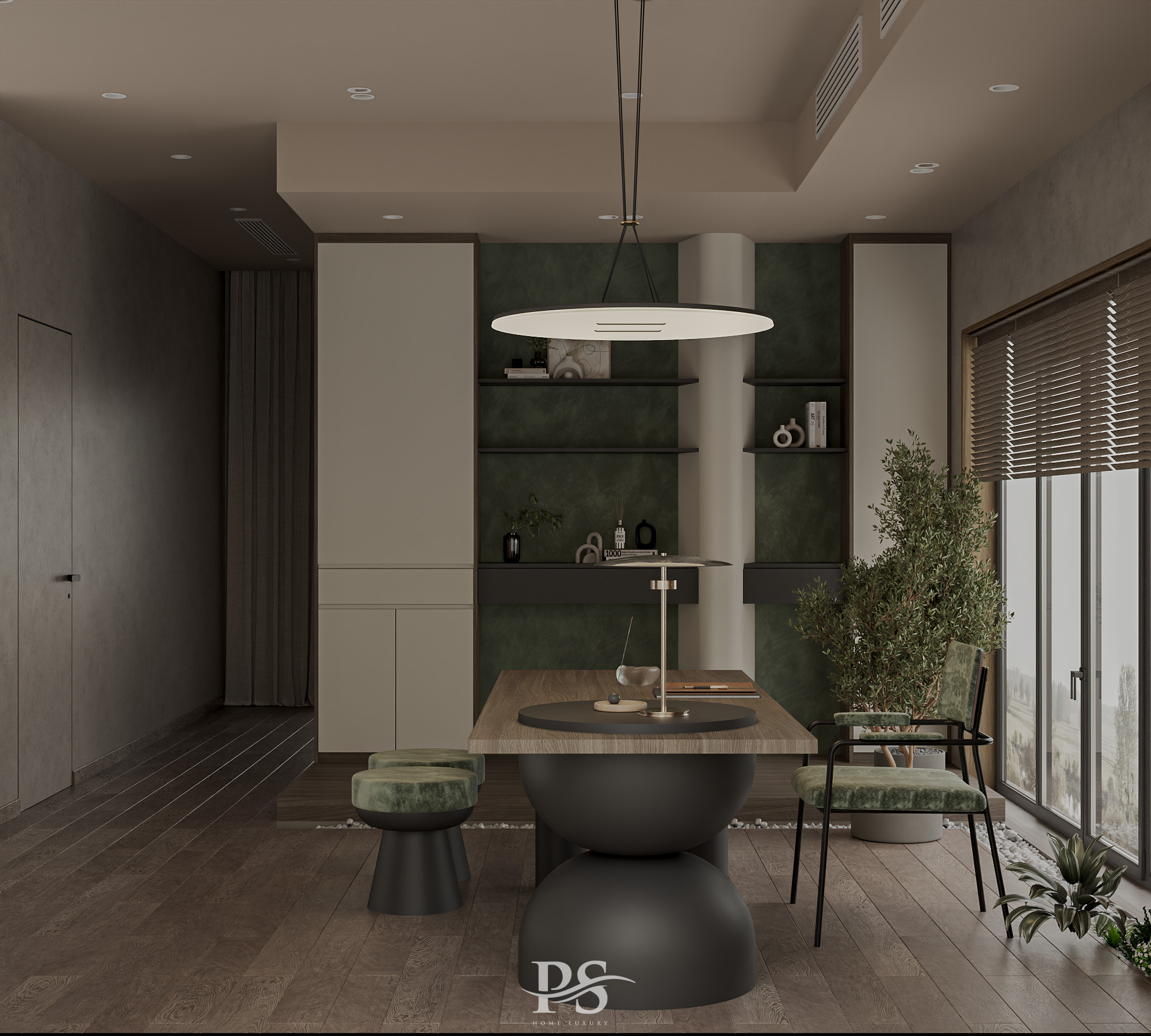 thiết kế nội thất nhà phố sang trọng