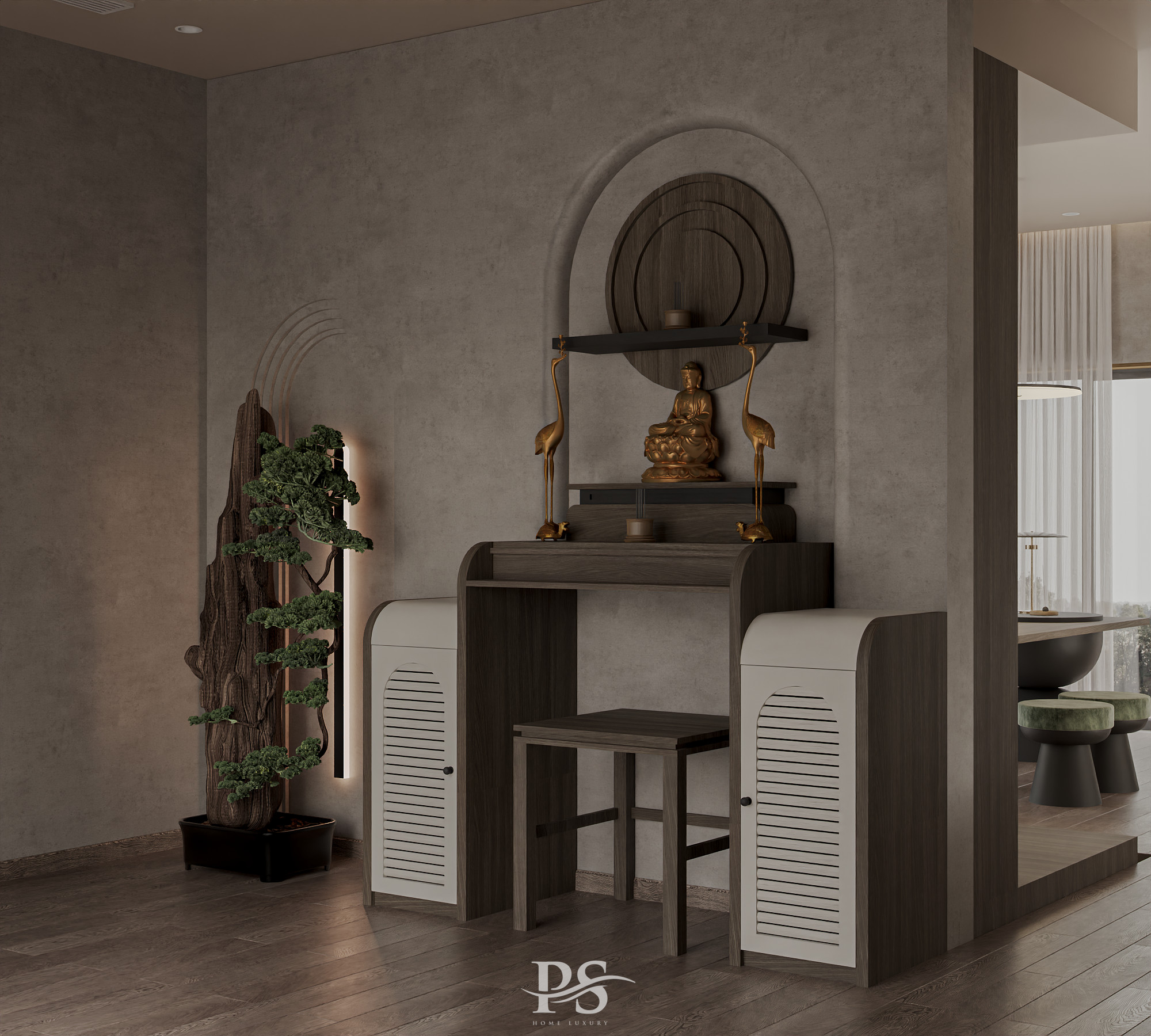 thiết kế nội thất nhà phố sang trọng
