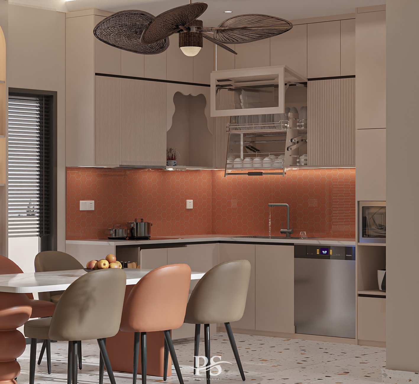 thiết kế nội thất nhà phố Bình Tân