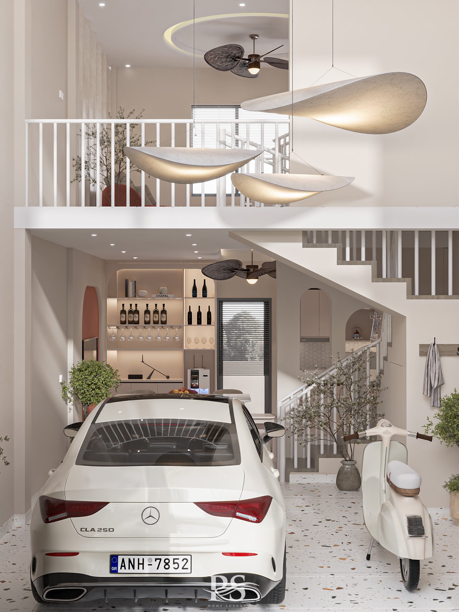 thiết kế nội thất nhà phố Bình Tân