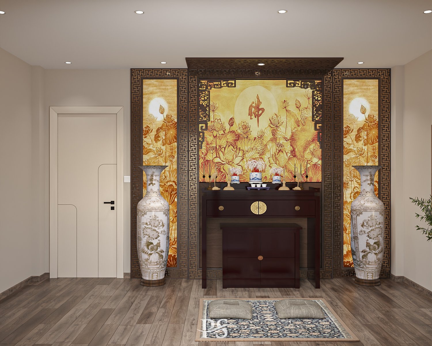 thiết kế nội thất nhà phó sang trọng