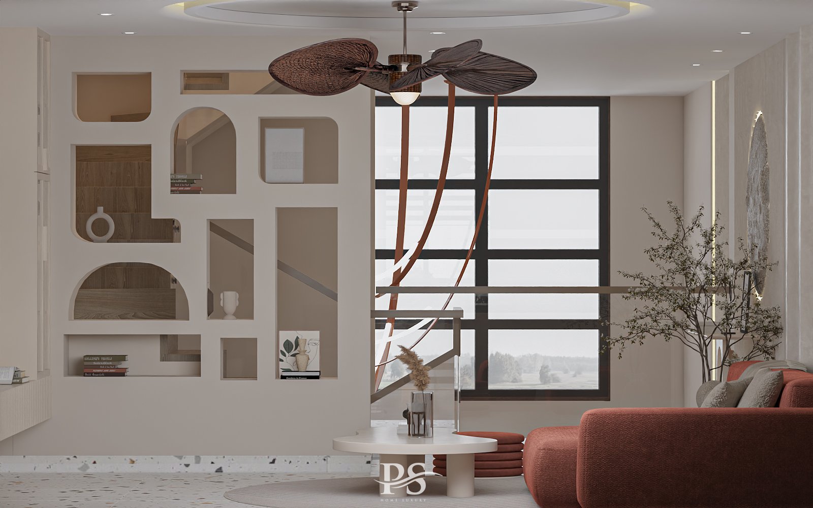 thiết kế nội thất nhà phố Bình Tân