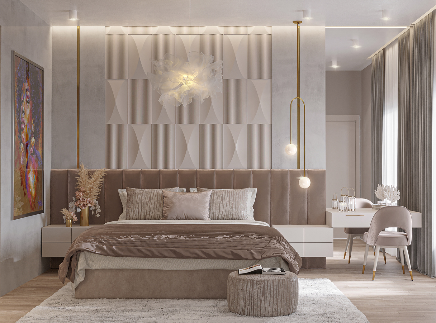 thiết kế nội thất phòng ngủ