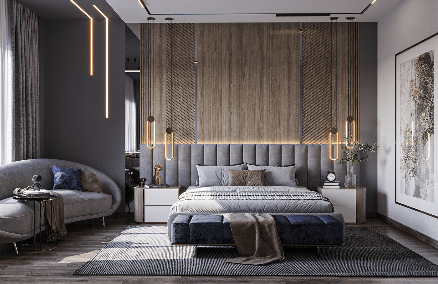 thiết kế nội thất phòng ngủ