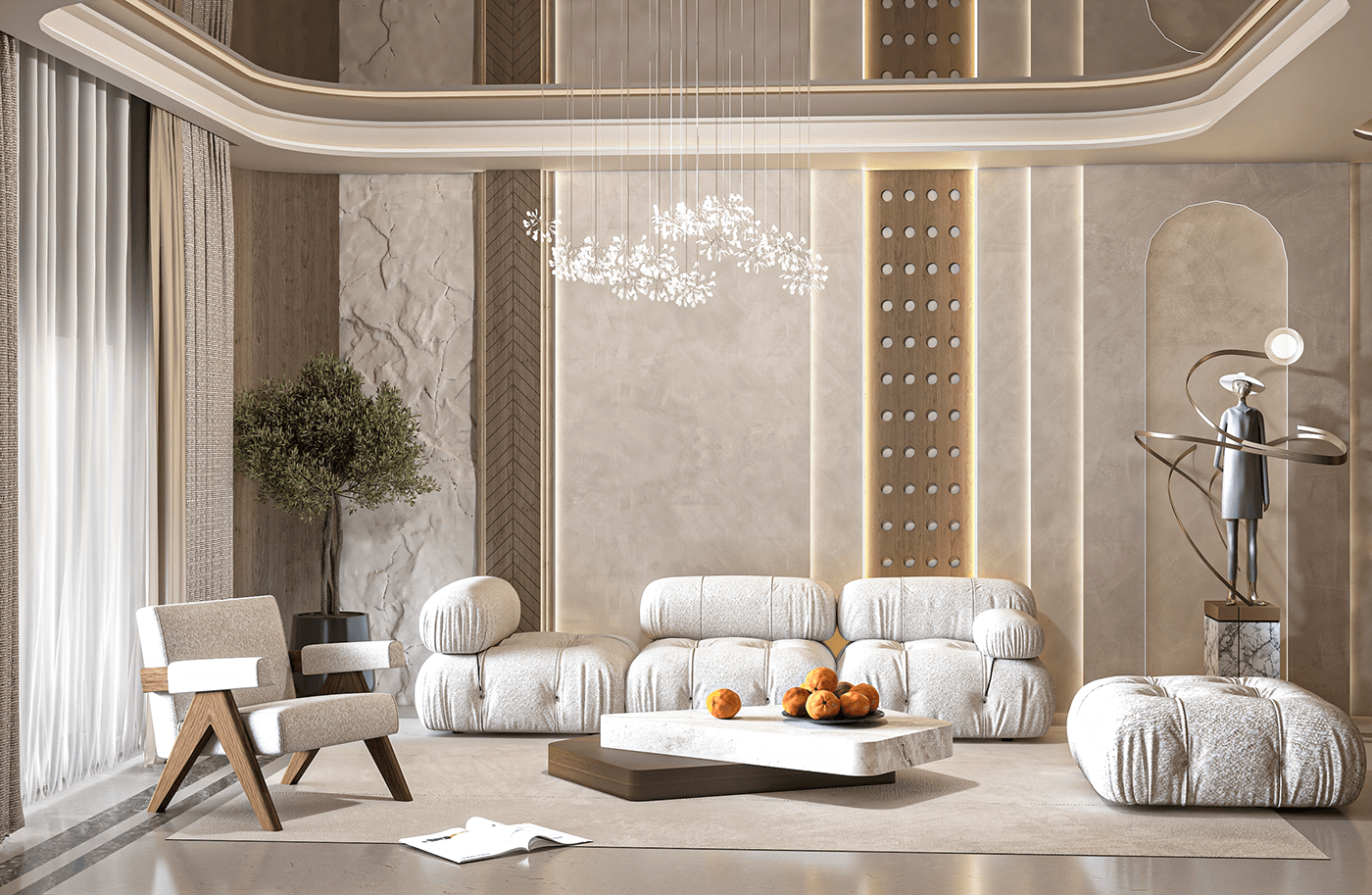 thiết kế nội thất căn hộ Panomax River Villa  đẹp