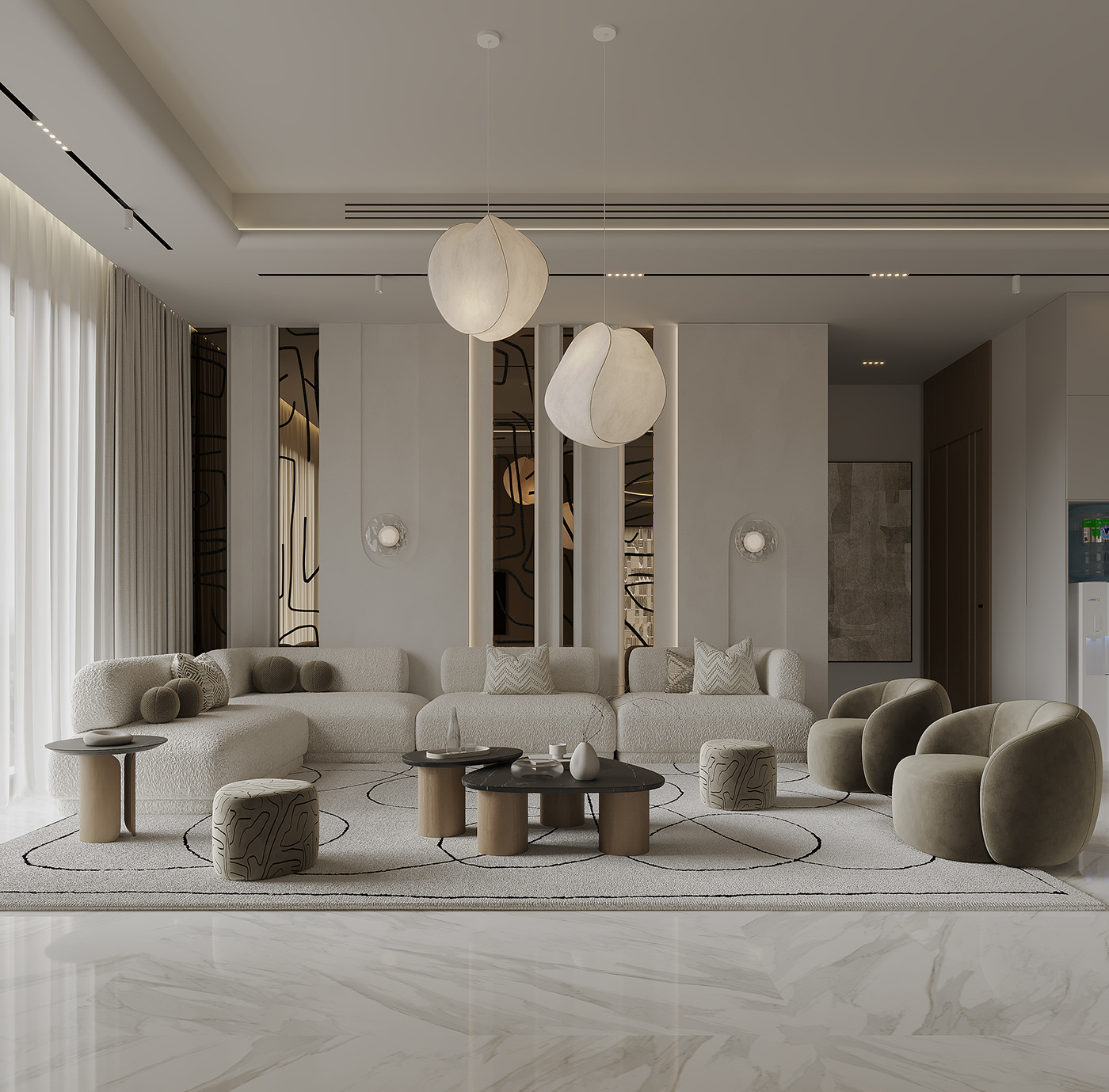 thiết kế nội thất căn hộ Panomax River Villa đẹp
