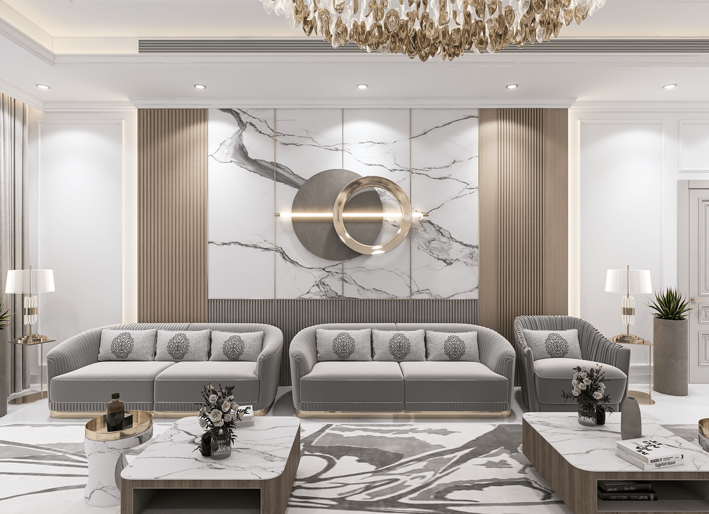 thiết kế nội thất phòng khách