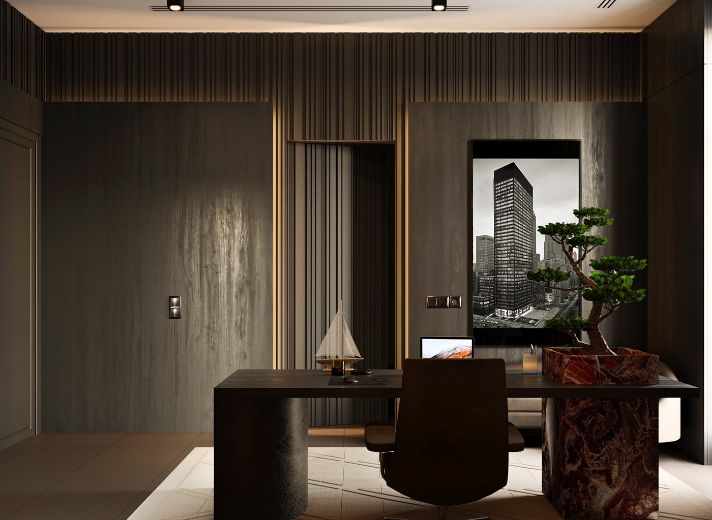 thiết kế nội thất phòng làm việc
