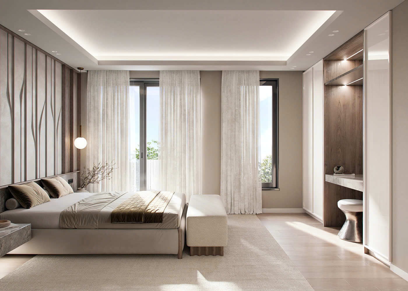 thiết kế nội thất nhà phố hiện đại