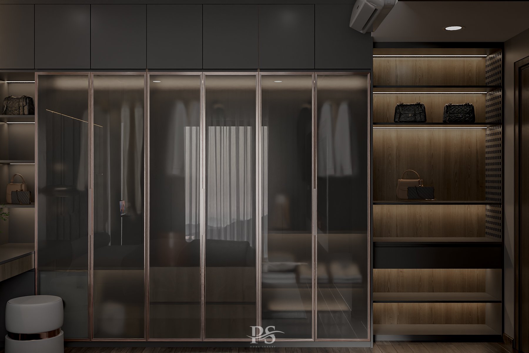 thiết kế nội thất căn hộ Diamond Brilliant Celadon City