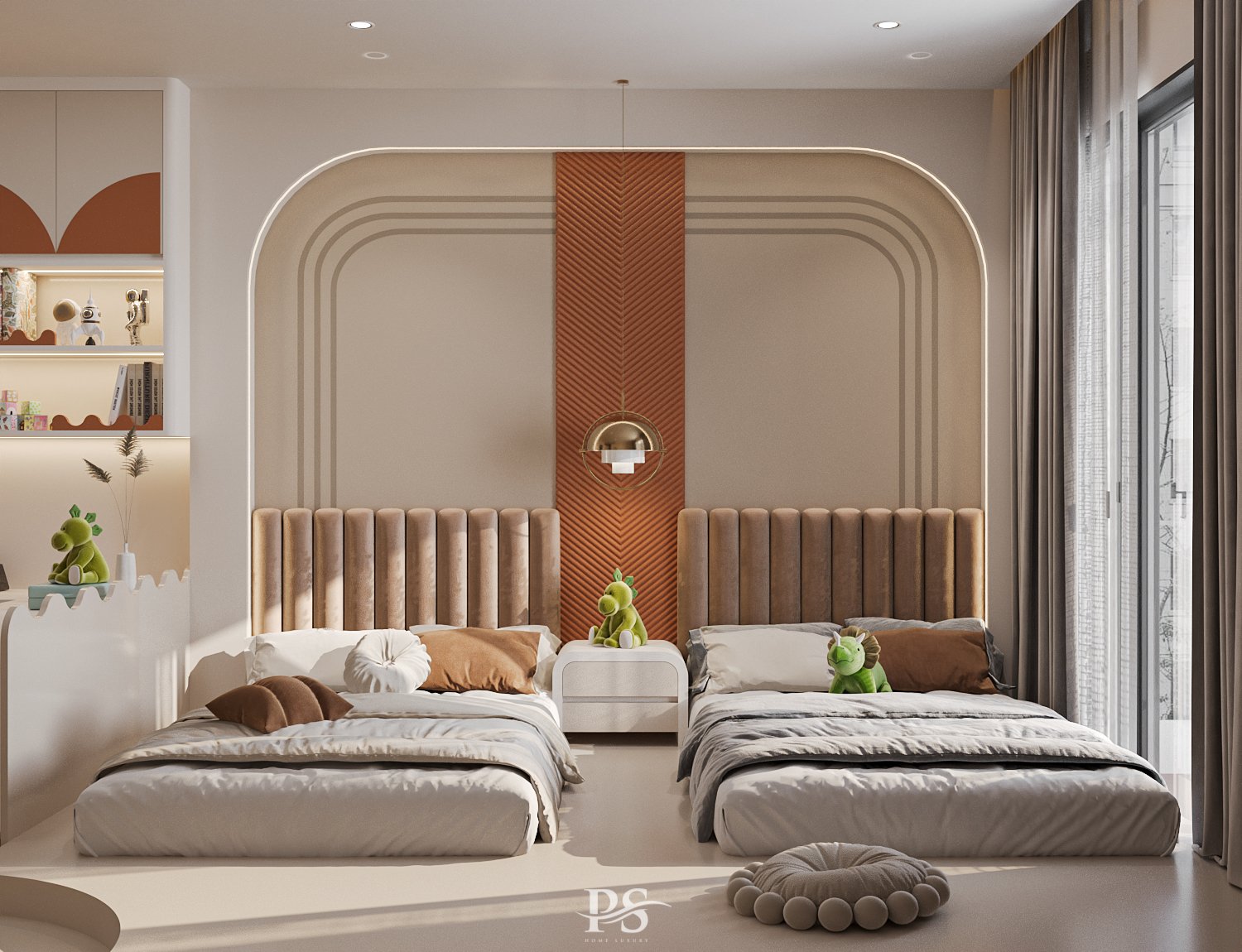 thiết kế nội thất căn hộ Diamond Brilliant Celadon City