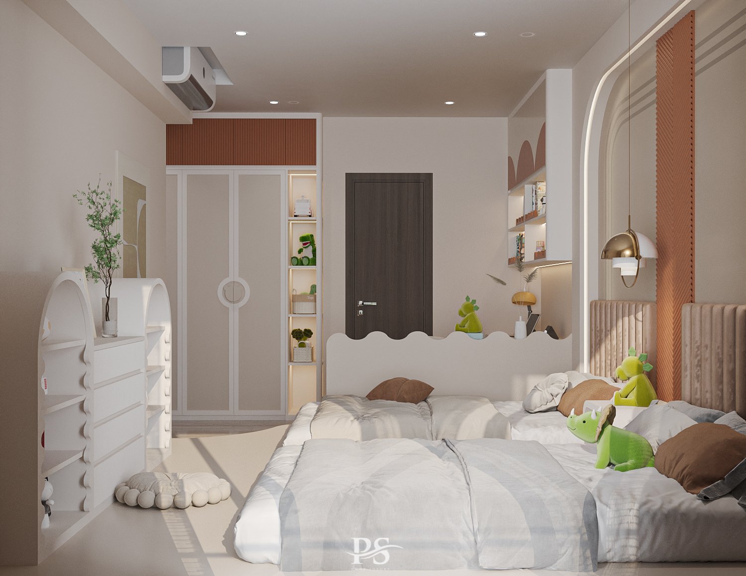 thiết kế nội thất căn hộ Diamond Brilliant Celadon City
