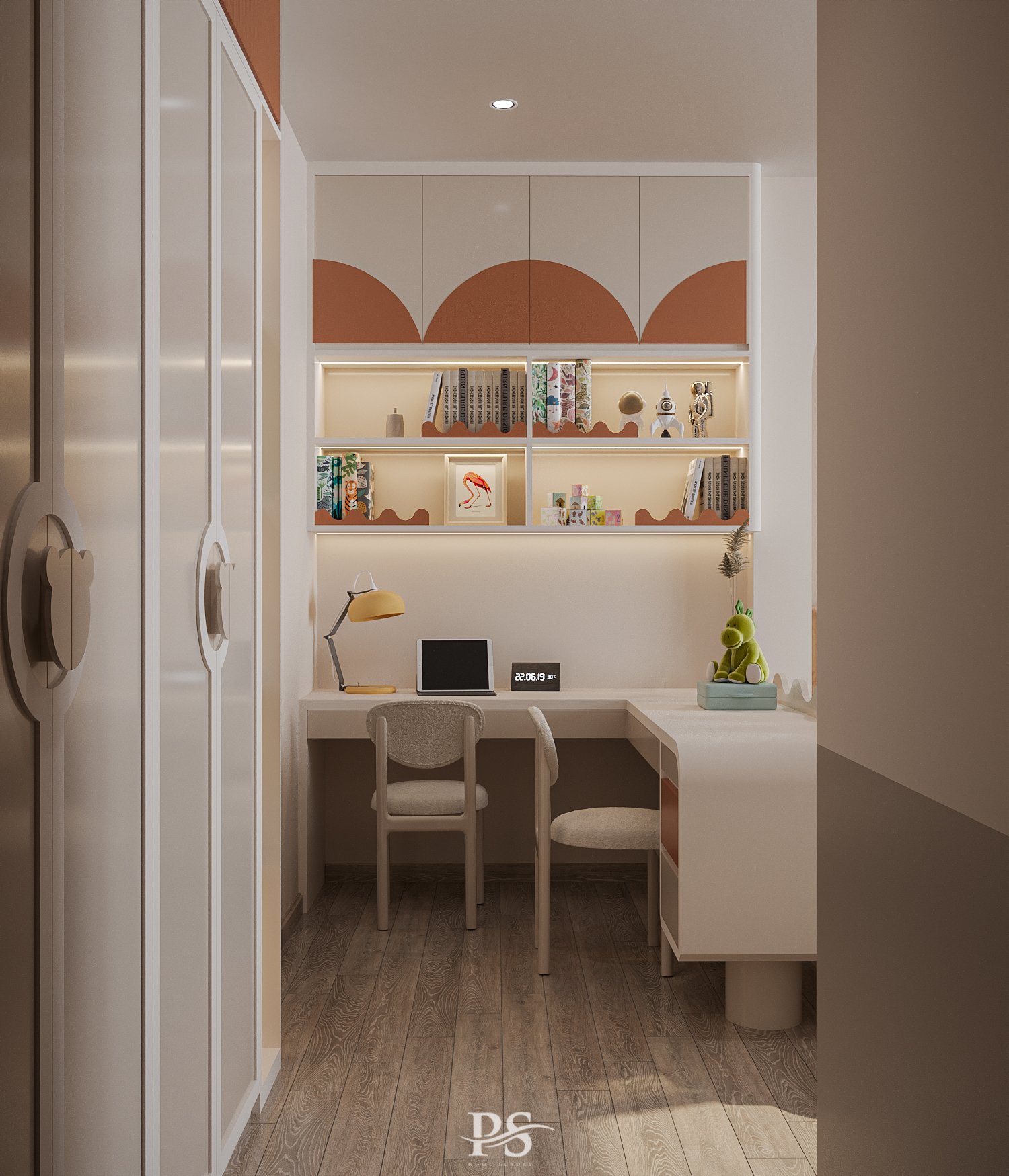 thiết kế nội thất căn hộ Diamond Brilliant Celadon City