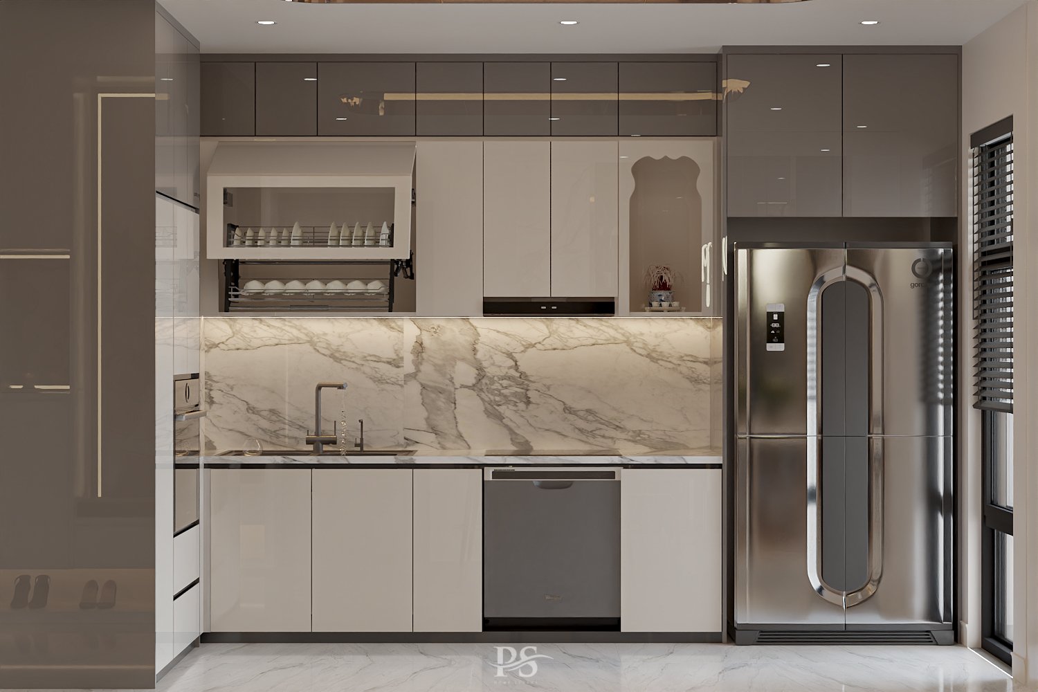 thiết kế nội thất căn hộ hà đô centrosa