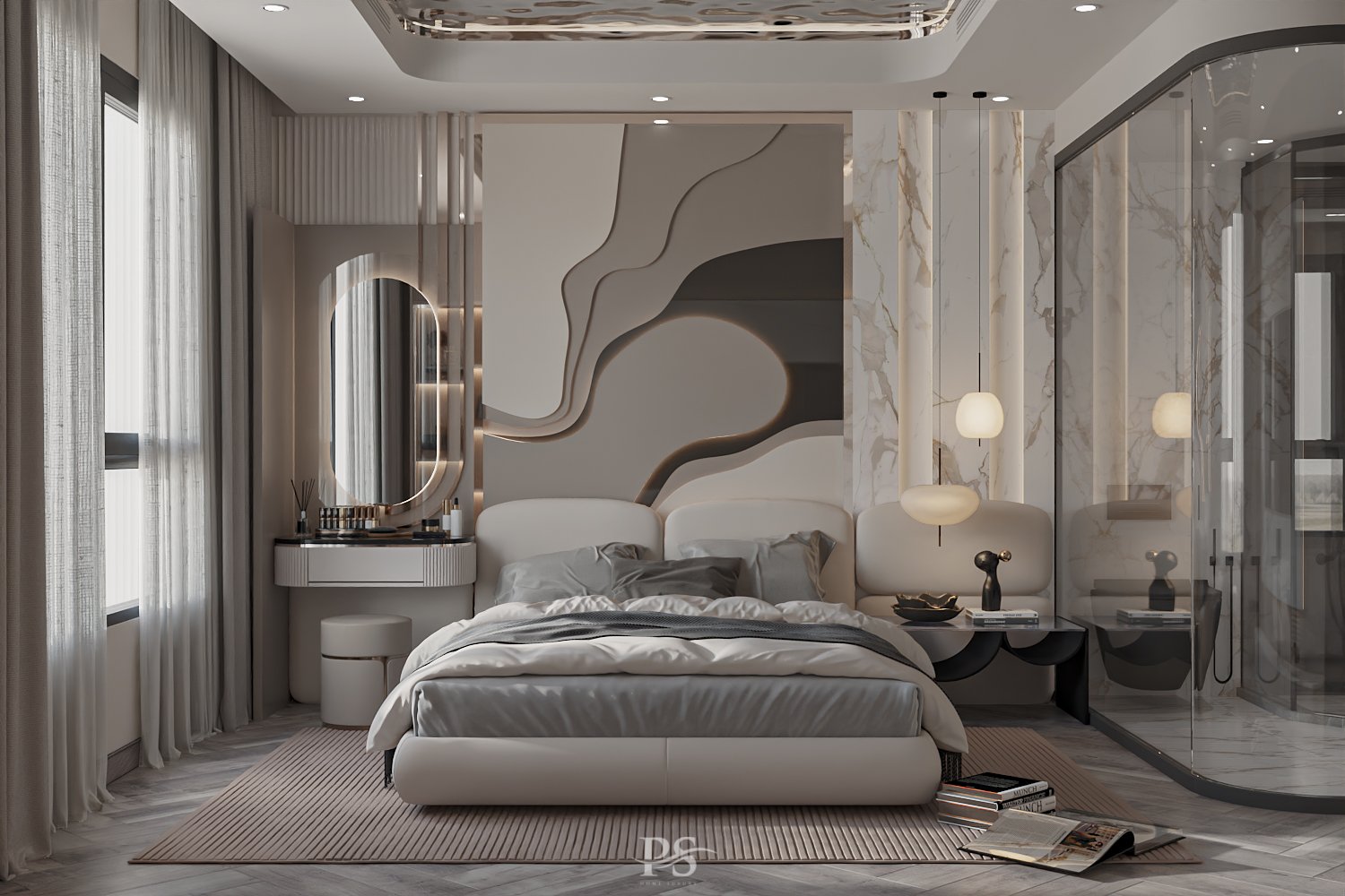 thiết kế nội thất căn hộ hà đô centrosa