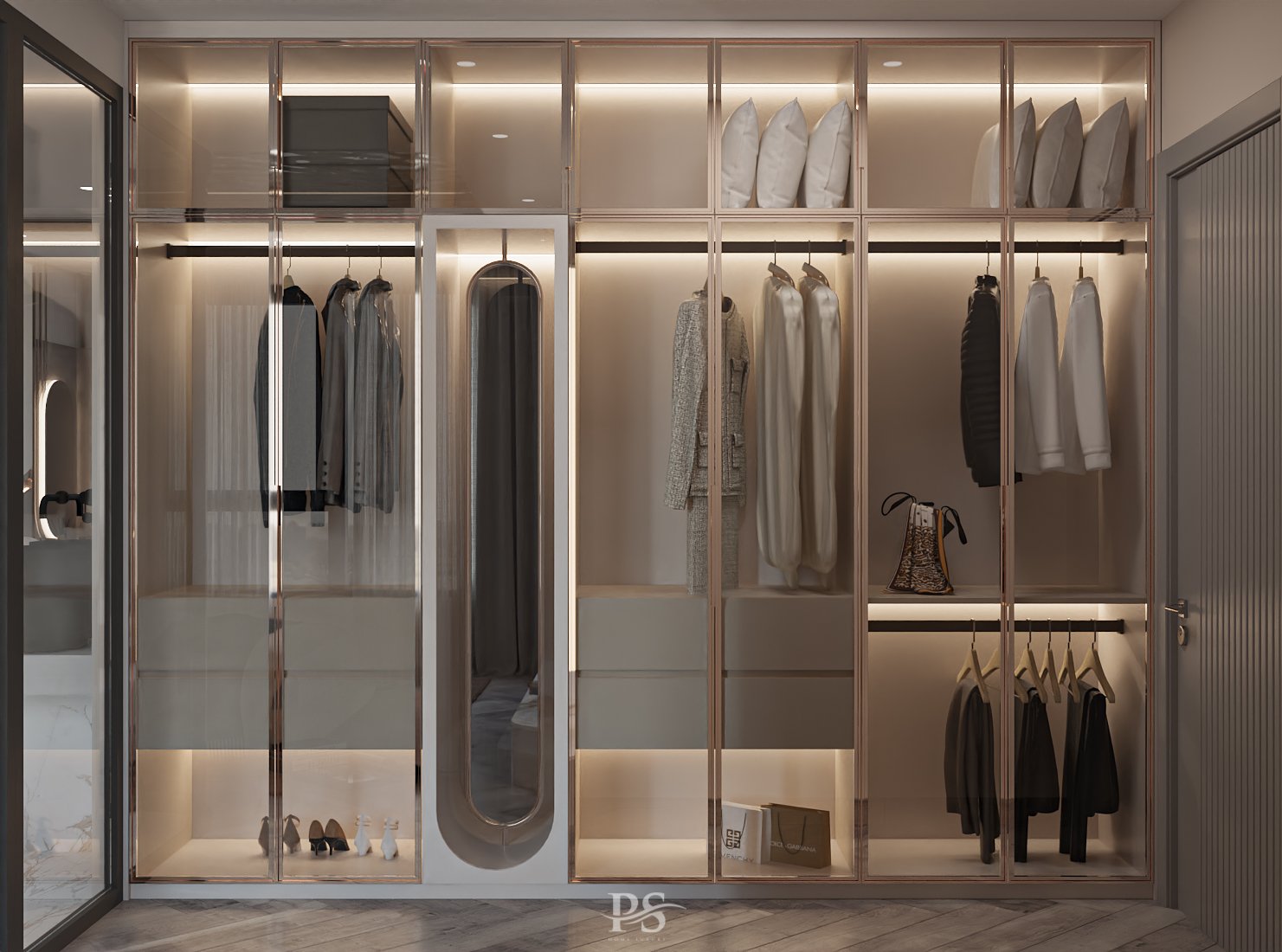 thiết kế nội thất căn hộ hà đô centrosa