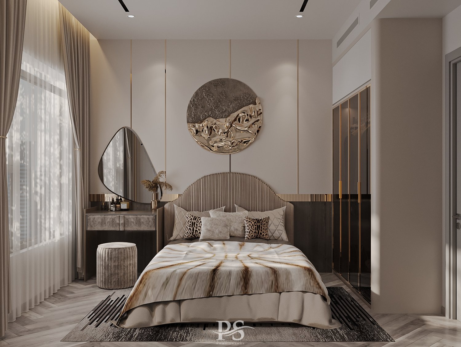 thiết kế nội thất căn hộ hà đô centrosa