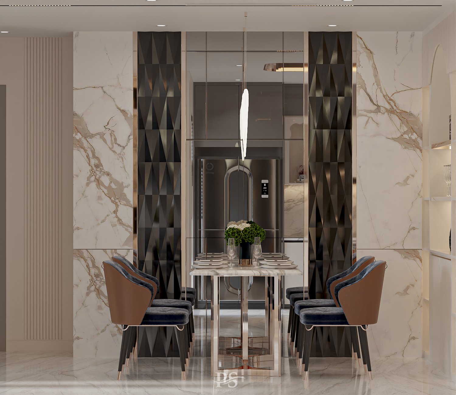 thiết kế nội thất căn hộ hà đô centrosa