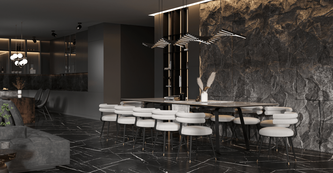 thiết kế nội thất phong cách Minimalism Luxury