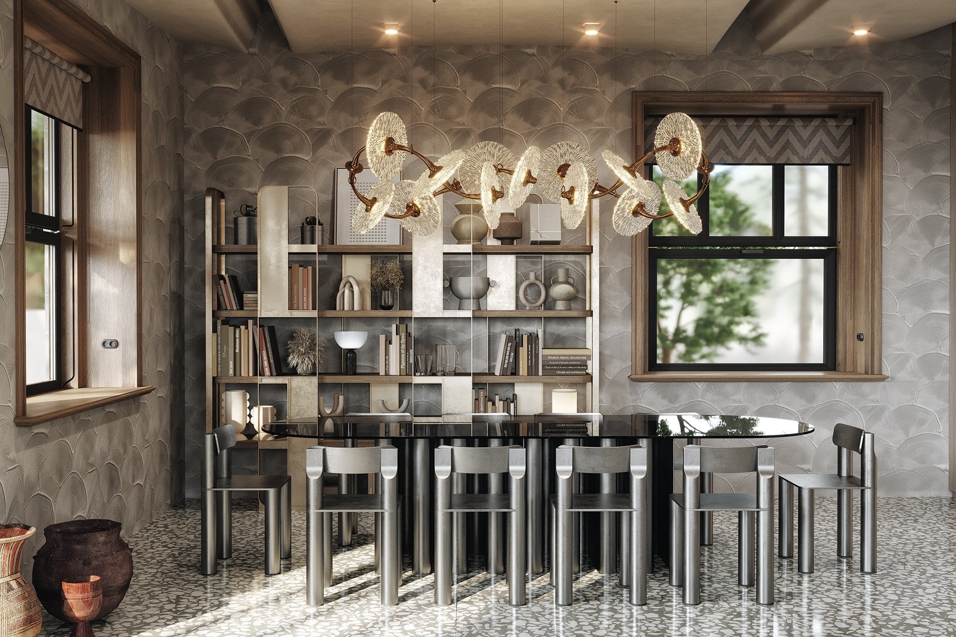 thiết kế nội thất modern luxury