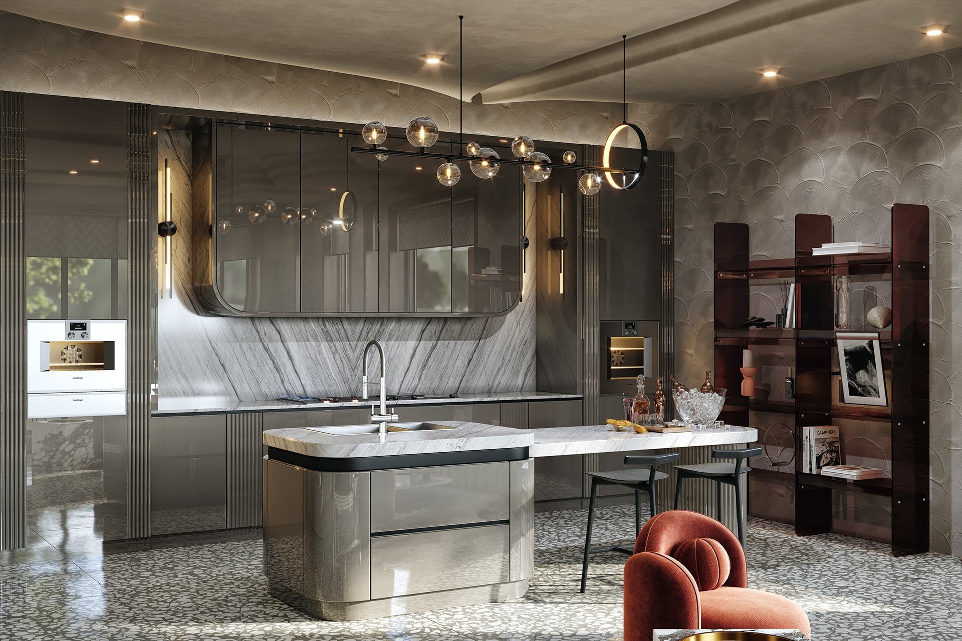 thiết kế nội thất modern luxury