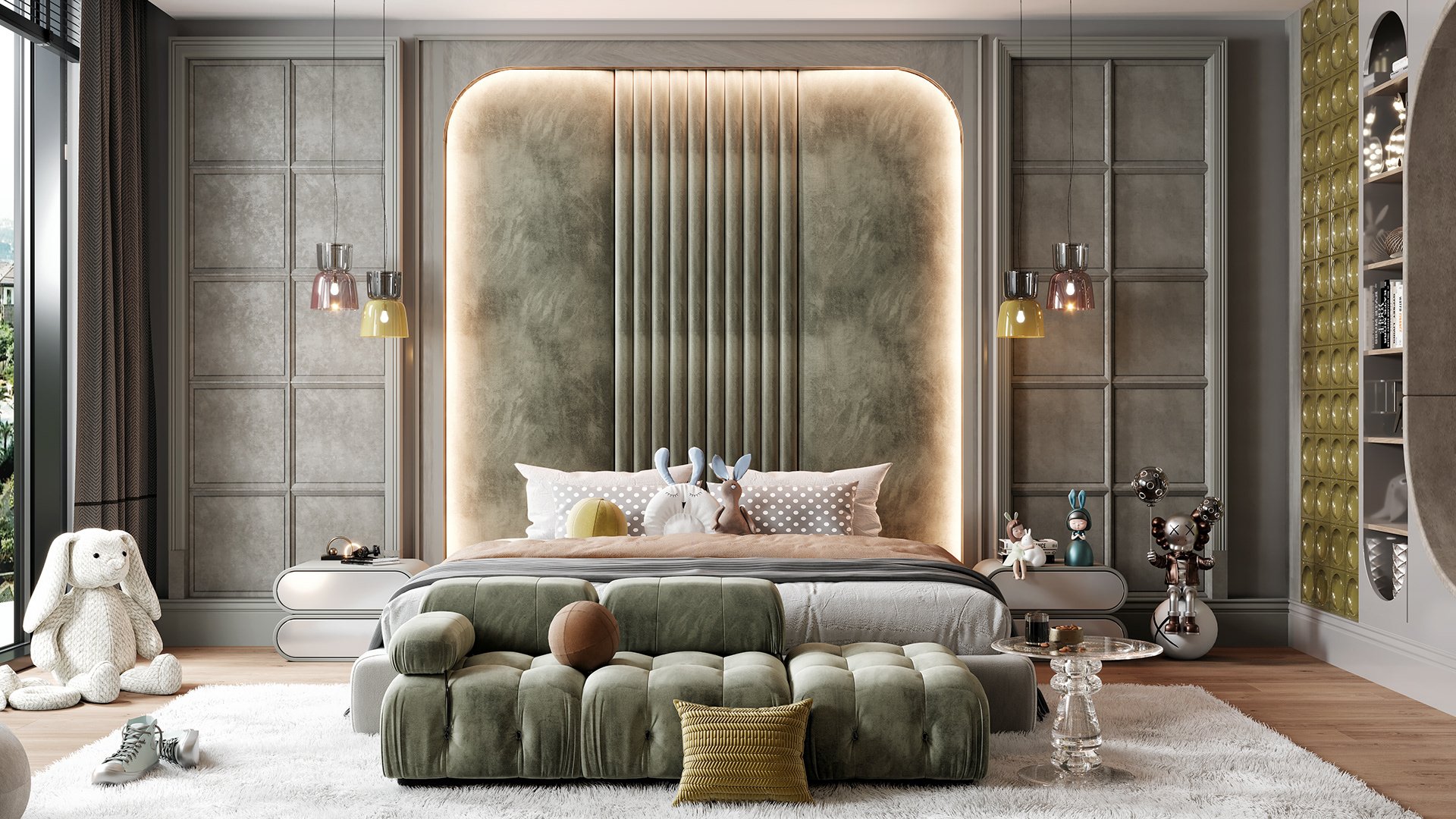 thiết kế nội thất modern luxury
