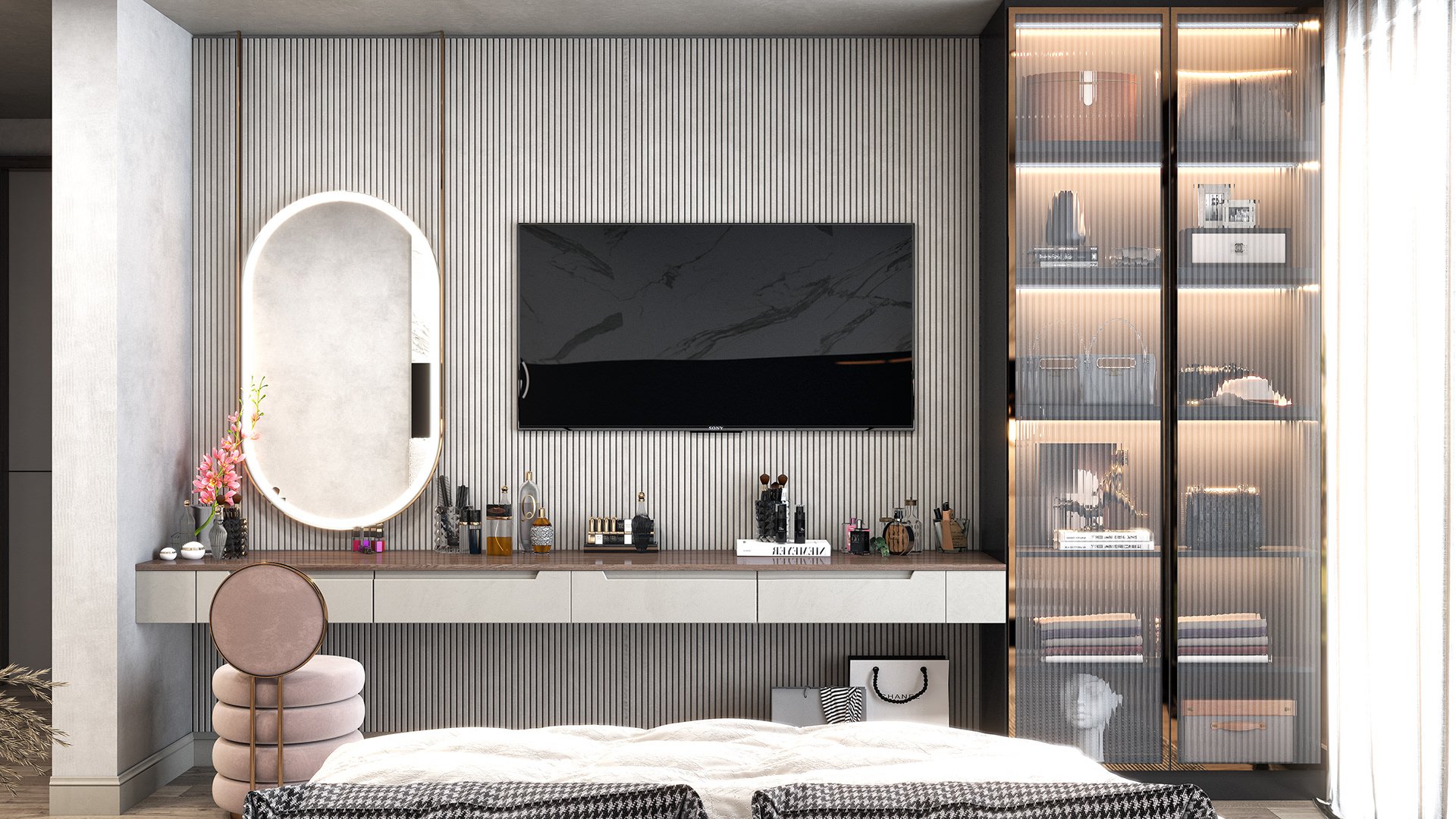 thiết kế nội thất modern luxury