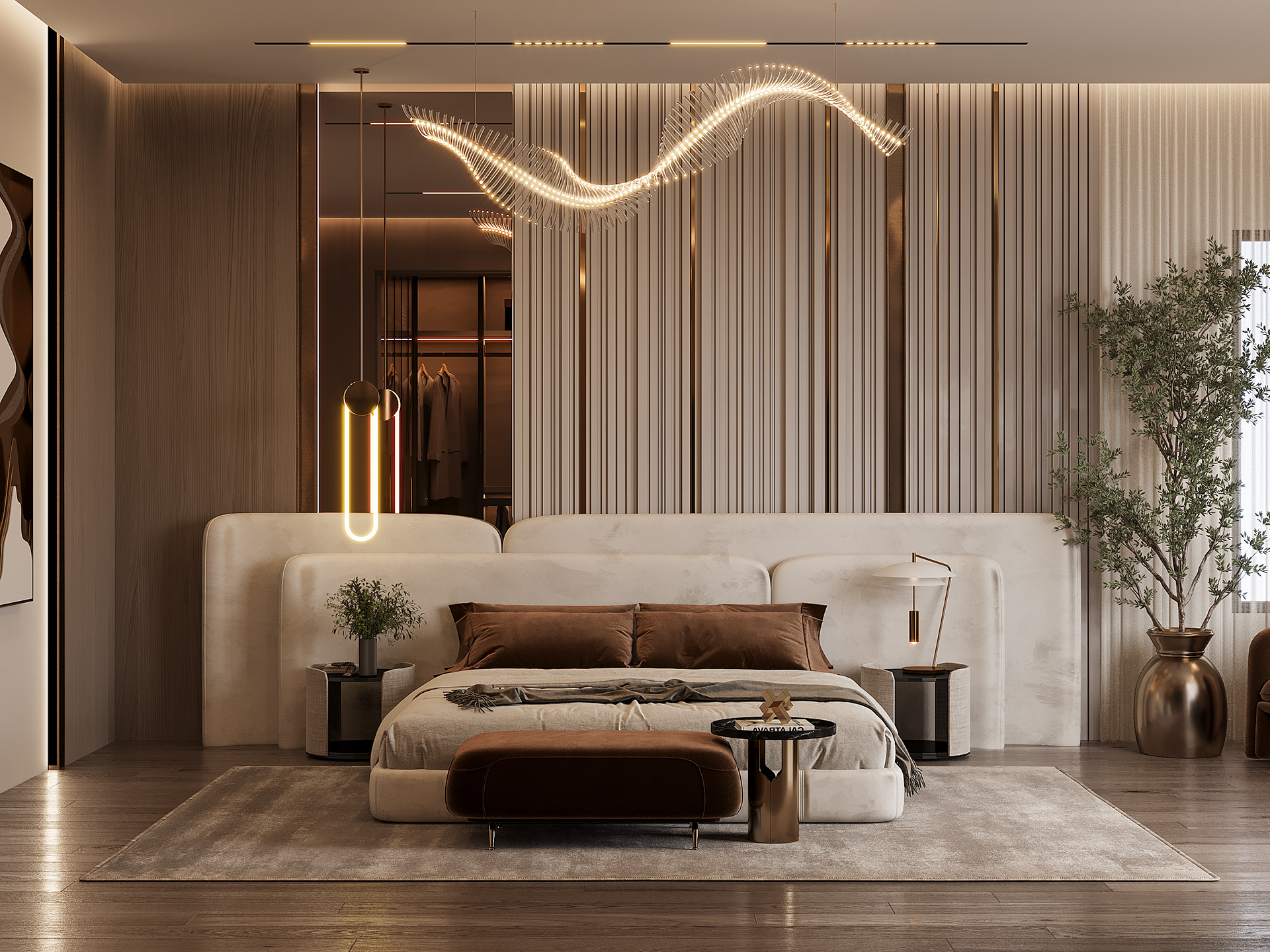 thiết kế nội thất modern luxury